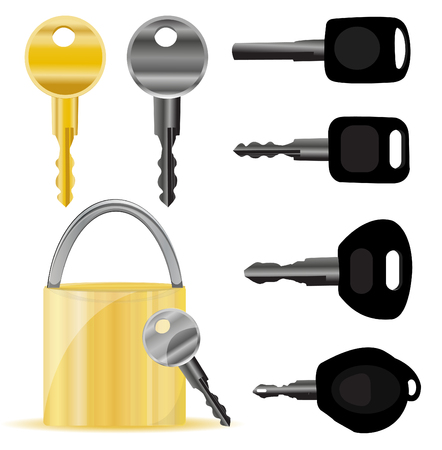 Key Vectorのイラスト素材