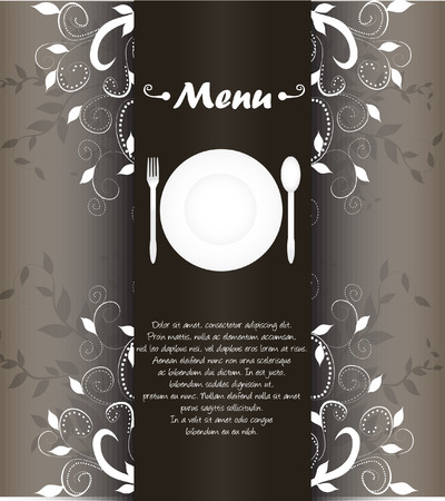 Restaurant menuのイラスト素材