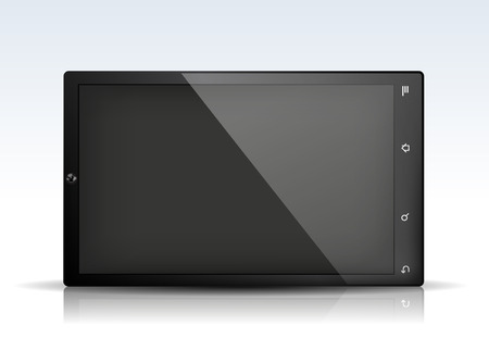 Tablet PCのイラスト素材