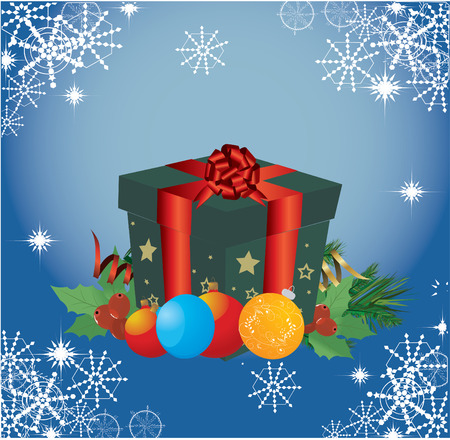 Christmas background vectorのイラスト素材