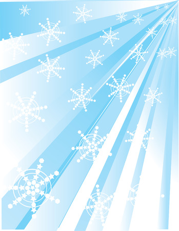 snowflakes backgroundのイラスト素材