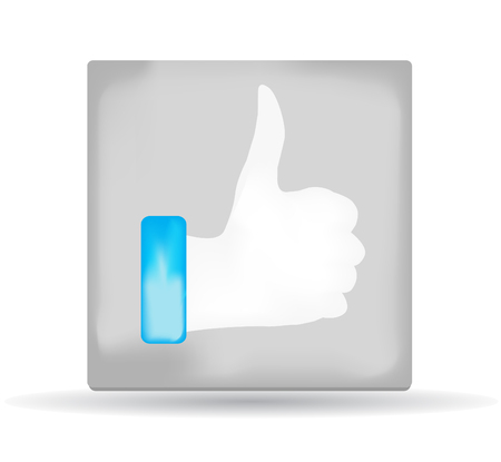 thumb up illustrationのイラスト素材