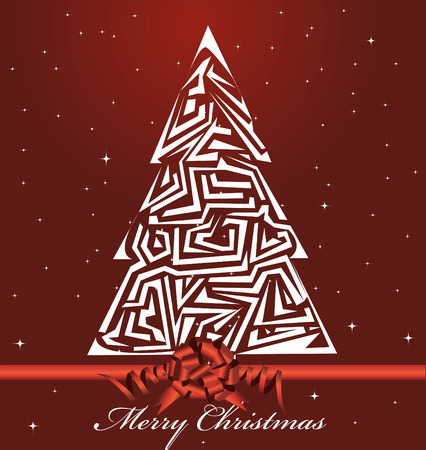 vector Christmas cardのイラスト素材