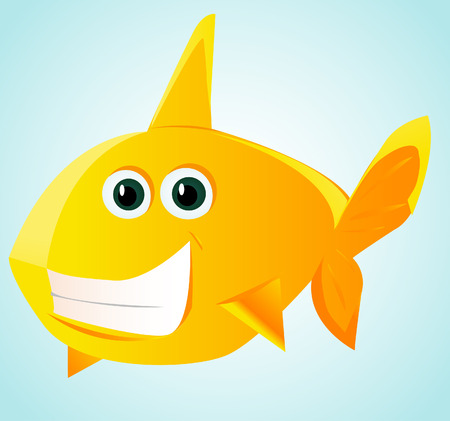 vector icon fishのイラスト素材