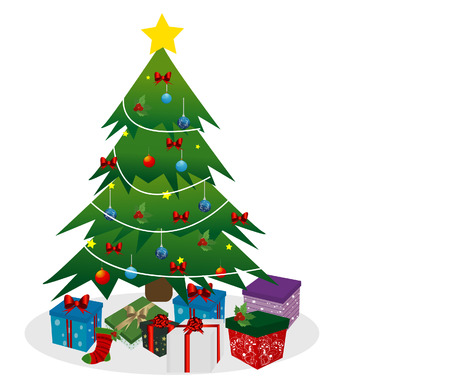 Christmas treeのイラスト素材