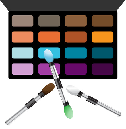 Make up illustrationのイラスト素材
