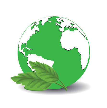 green icon earthのイラスト素材