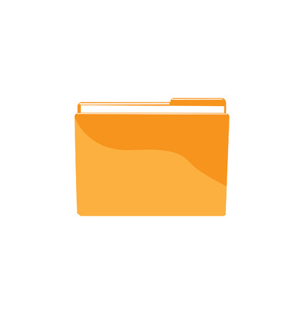 file folder with documentsのイラスト素材