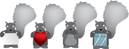 Squirrelのイラスト素材