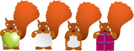 Squirrelのイラスト素材