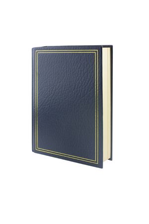 casebound hardback book isolated on a white backgroundの写真素材