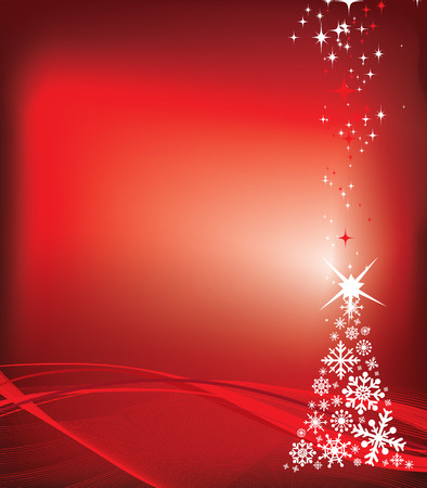 christmas illustration with copy space for message or to be used as a background elementのイラスト素材