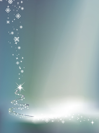 christmas illustration with copy space for message or to be used as a background elementのイラスト素材