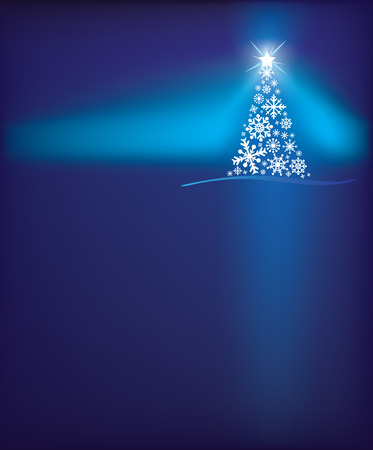 christmas illustration with copy space for message or to be used as a background elementのイラスト素材