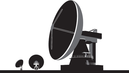 , quasars and deep space investigationsのイラスト素材