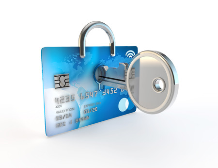 idea in 3d render of releasing creditの写真素材