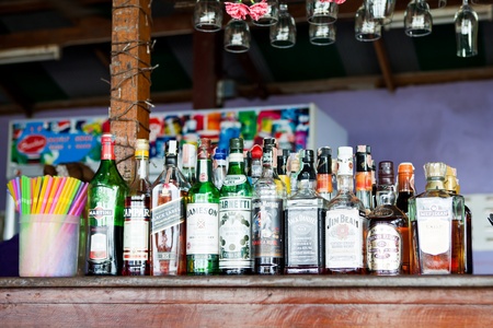 Alcohol button