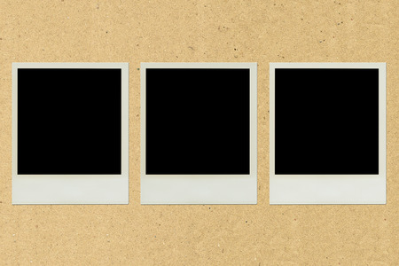 blank black frameの写真素材