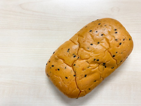 Whole grain bread on the table ready to eat