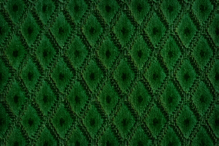 Close up of dark green colored wool textile in Hi-Resの写真素材