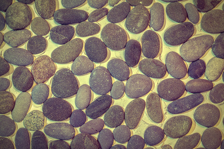 Background of stone wall texture photo. Retro style.