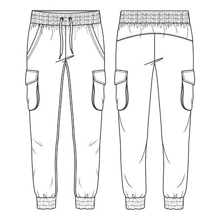 jogger vector