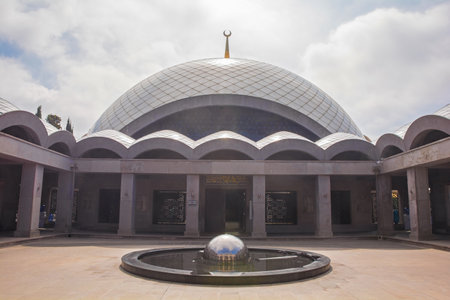 Sakirin Mosque in Uskudar, Istanbul, Turkey. The first mosque to be designed by a woman, and the...