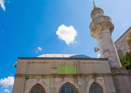 The Sofa Mosque, also called the Terrace Mosque in Topkapi Palace, Istanbul, Turkeyのeditorial素材