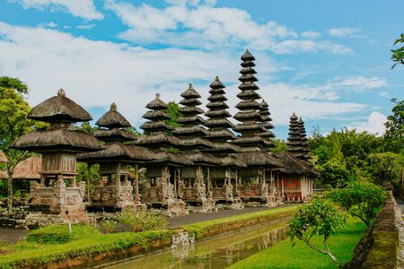 Ancient hindu temple called batukaruの写真素材