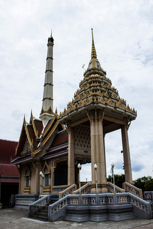 Wat Bangna bangkok in thailandの写真素材