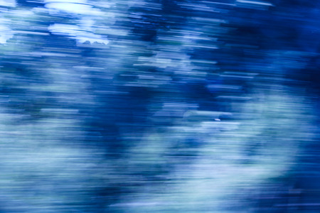 abstract blue background. horizontal lines and stripsの写真素材
