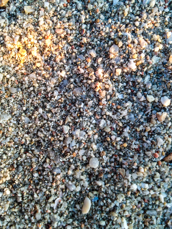 grain of sand on the beach texture background.の写真素材