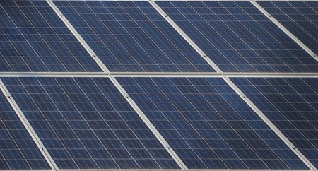   Solar panel usable as background.