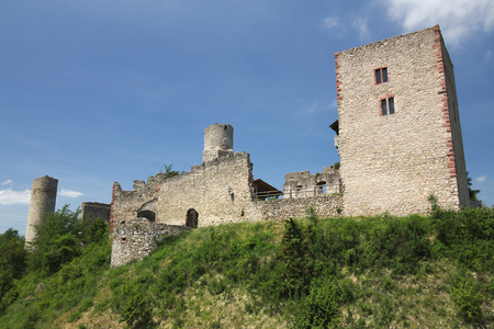 Castle Ruin Brandenburg on a sunny day.のeditorial素材