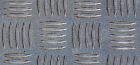 Orthographic shot of a reflecting metal sheet.の写真素材