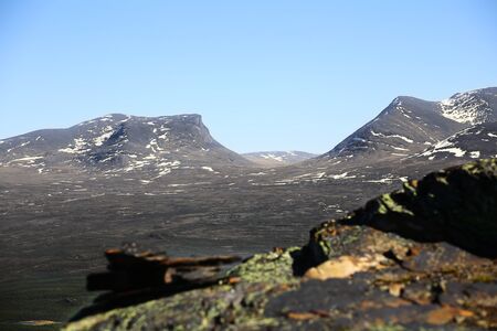 The valley Lapporten, the gate to Lapland.