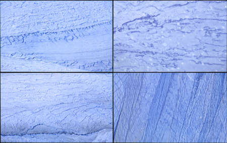 Seamlessly tileable texture of blue marble tiles.の写真素材