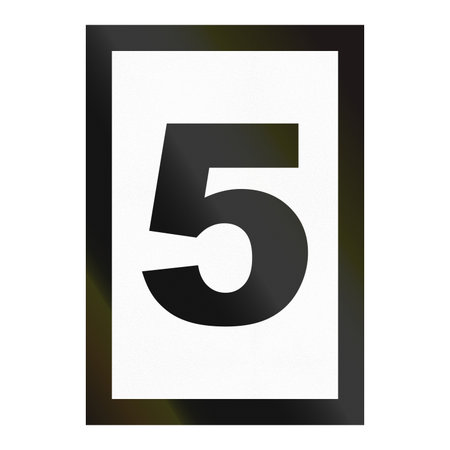 Speed limit sign for trams in Germany - 50 kmh.の写真素材