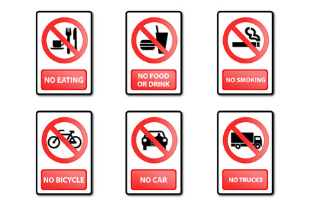 warning signのイラスト素材