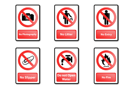 warning signのイラスト素材