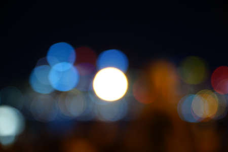 city live bokhe backgroundの写真素材
