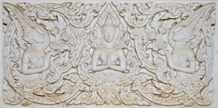 Stucco to cover the flap, Thailandの写真素材