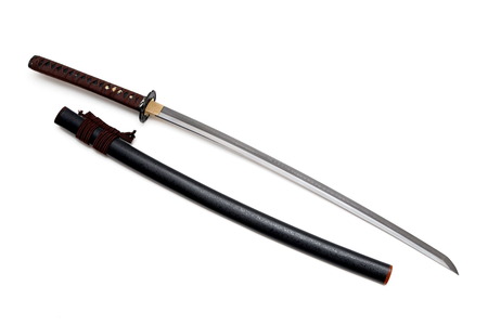 antique,art,asia,asian,background,blade,bushido,culture,decoration,east,edge,hamon,japan,japanese,katana,kill,martial,metal,ninja,oriental,power,razor,samurai,scabbard,sharp,sport,steel,sword,traditional,wakizashi,warrior,weapon,white,isolatedの写真素材