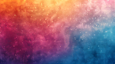 Bright gradient background with colorful grains. It represents a mix of energy, movement, fun and liveliness with the grain of old computer graphics or noisy TV. It has a retro or futuristic feel.の素材