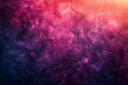 Bright gradient background with colorful grains. It represents a mix of energy, movement, fun and liveliness with the grain of old computer graphics or noisy TV. It has a retro or futuristic feel.の素材
