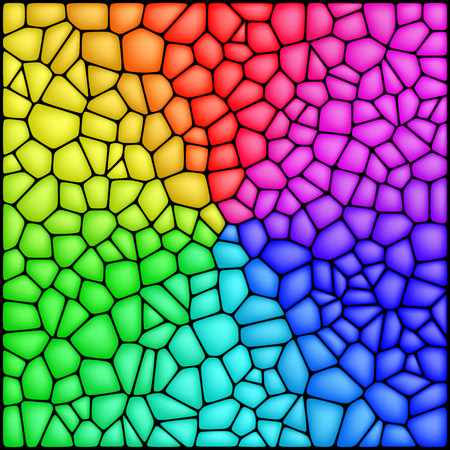 Stylized Stained Glassのイラスト素材