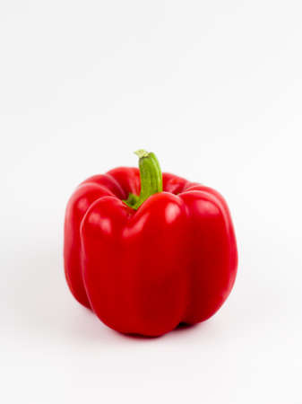 green apple granny smith on white backgroundの写真素材