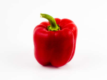 green apple granny smith on white backgroundの写真素材