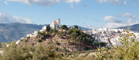 Landscape of Andalusia, Spainの写真素材