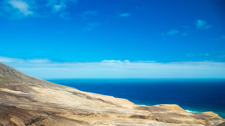 Magnificent view of the ocean in Fuerteventura